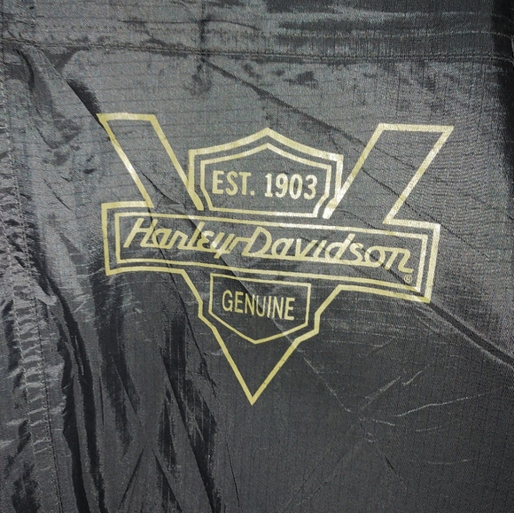 Harley-Davidson's hooded raincoat jacket Sz.S - Picture 5 of 9